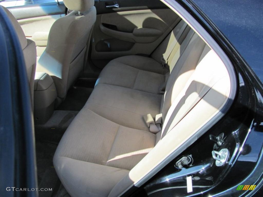 2007 Accord EX Sedan - Nighthawk Black Pearl / Ivory photo #6