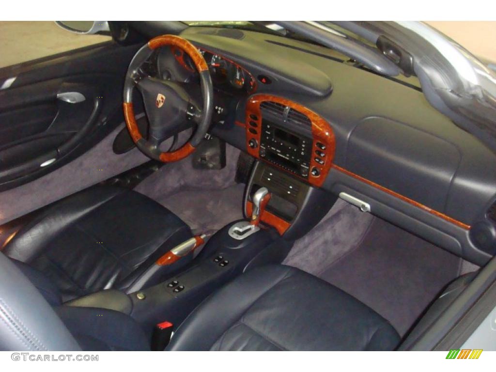 2003 911 Carrera Cabriolet - Arctic Silver Metallic / Black photo #10
