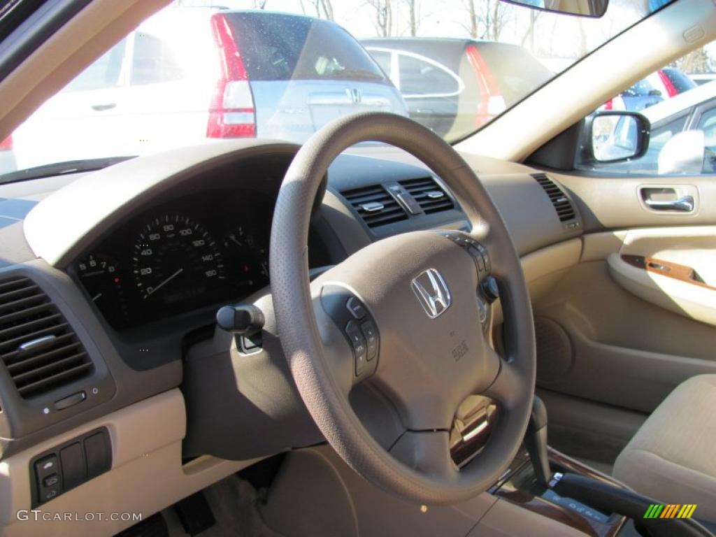 2007 Accord EX Sedan - Nighthawk Black Pearl / Ivory photo #8
