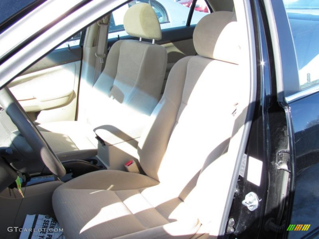2007 Accord EX Sedan - Nighthawk Black Pearl / Ivory photo #10