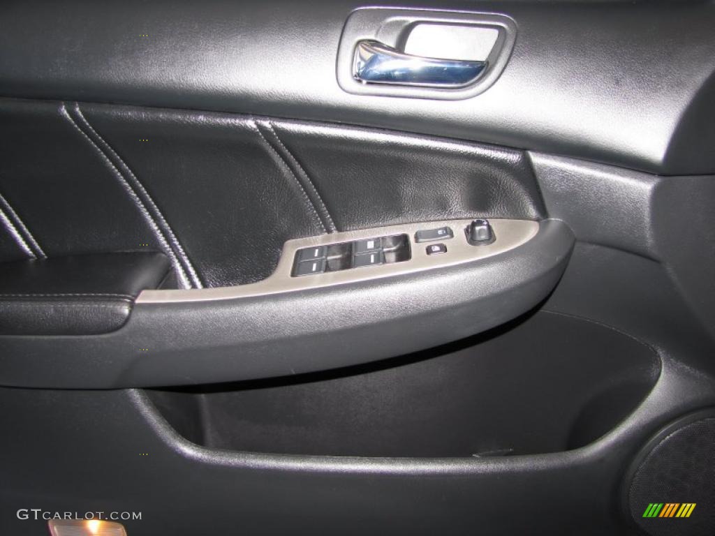 2006 Accord EX-L V6 Sedan - Sapphire Blue Pearl / Black photo #12