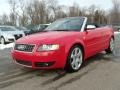 2005 Brilliant Red Audi S4 4.2 quattro Cabriolet  photo #11