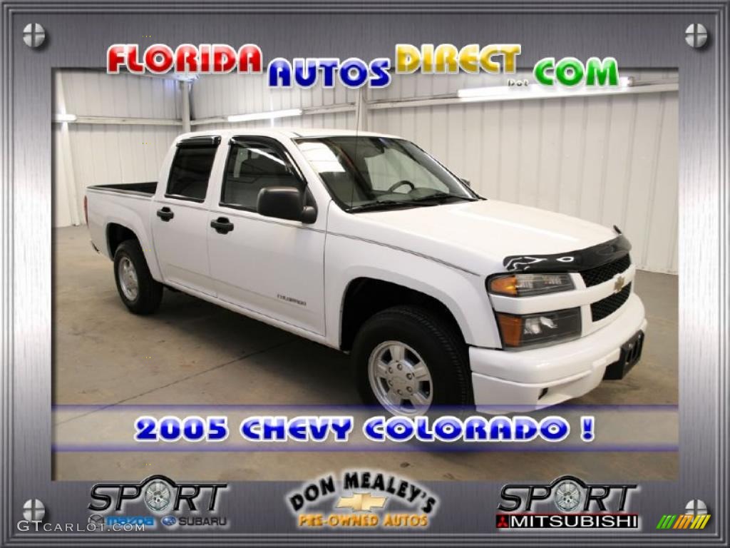 Summit White Chevrolet Colorado