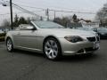 2005 Mineral Silver Metallic BMW 6 Series 645i Convertible  photo #3