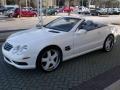 2003 Alabaster White Mercedes-Benz SL 500 Roadster  photo #21