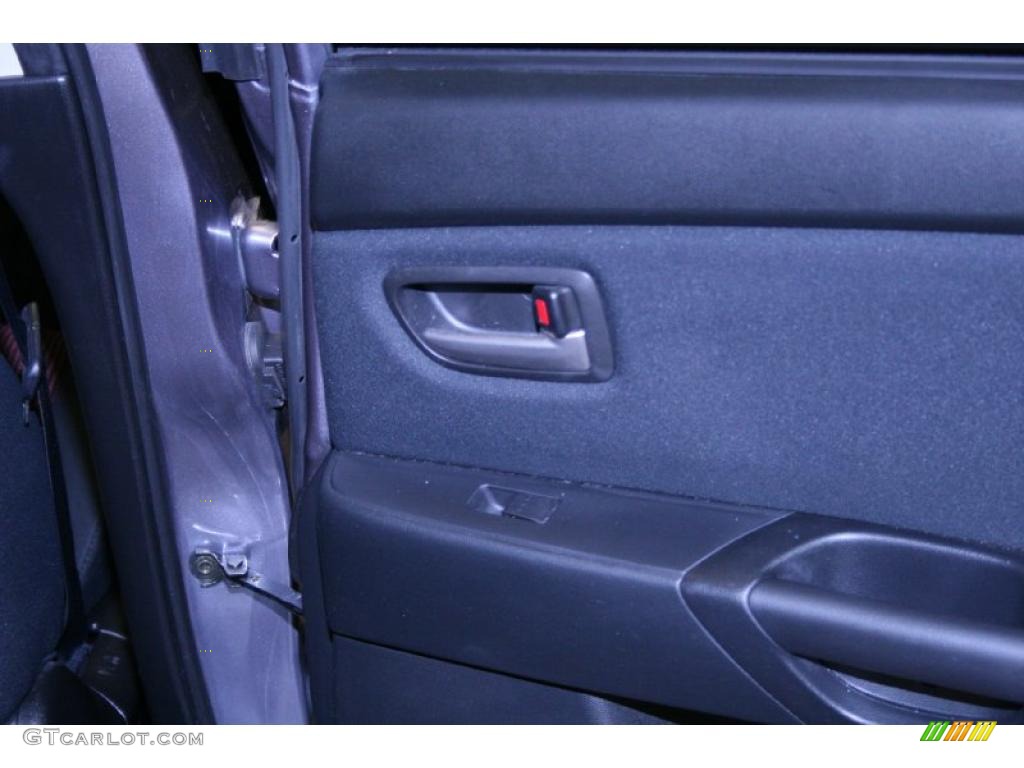 2006 MAZDA3 s Touring Hatchback - Titanium Gray Metallic / Black/Red photo #24