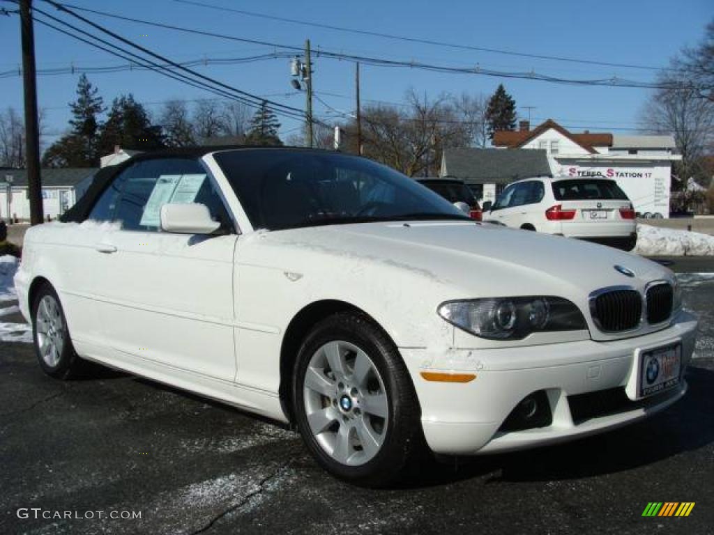 2006 3 Series 325i Convertible - Alpine White / Sand photo #4