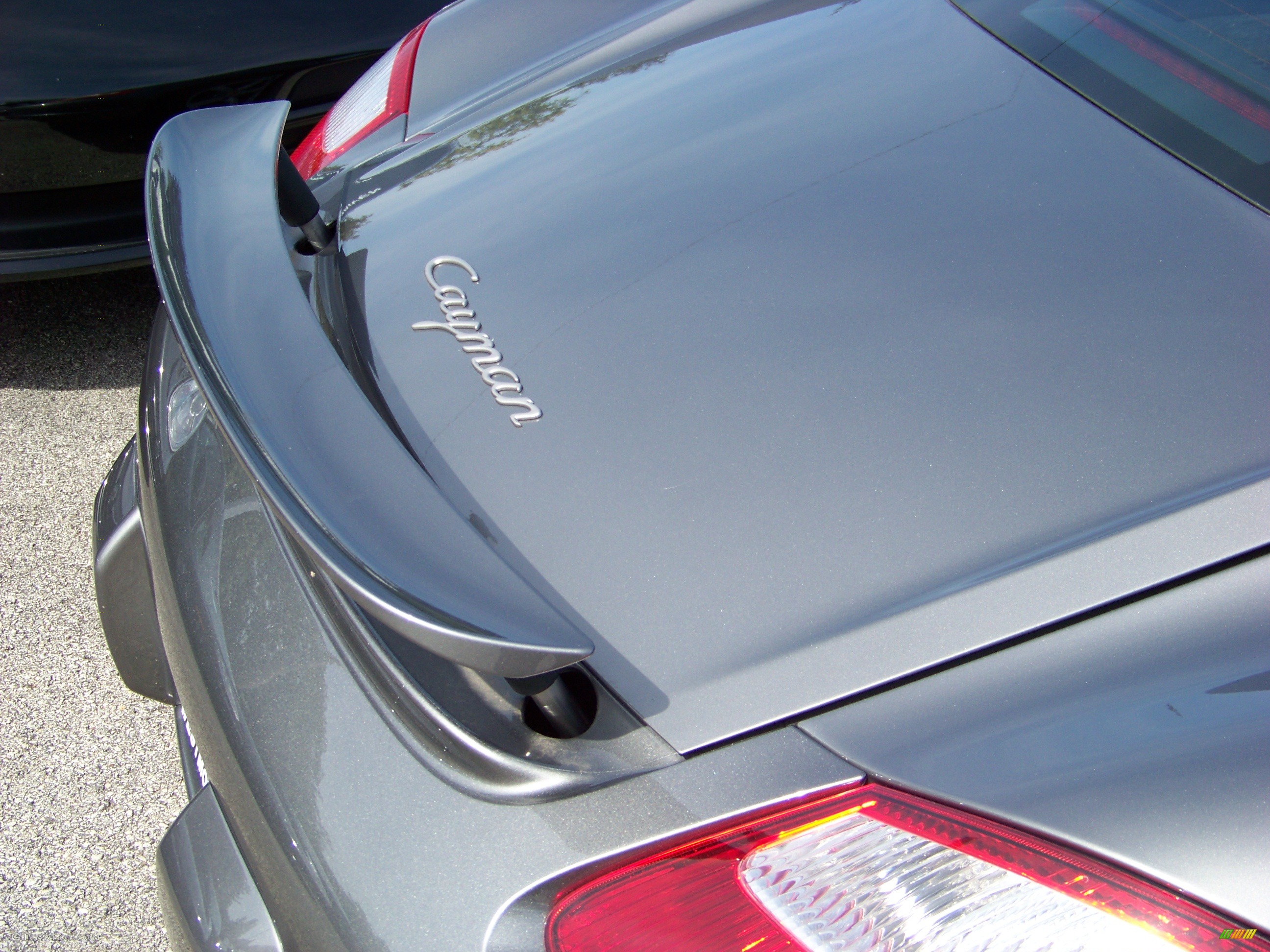 2008 Cayman  - Meteor Grey Metallic / Black photo #23