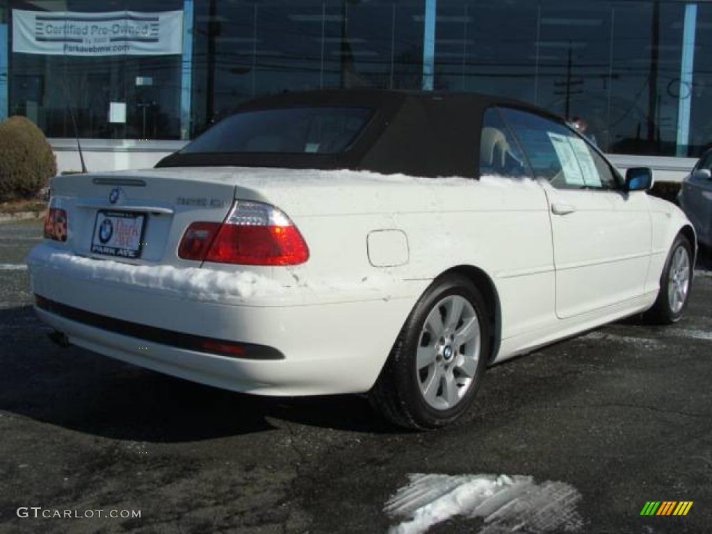 2006 3 Series 325i Convertible - Alpine White / Sand photo #15