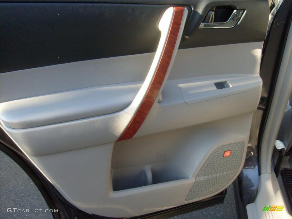 2008 Highlander Limited 4WD - Magnetic Gray Metallic / Ash Gray photo #18