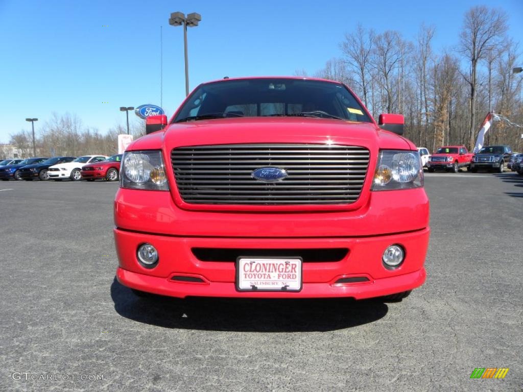 2007 F150 FX2 Sport SuperCab - Bright Red / Medium Flint photo #7