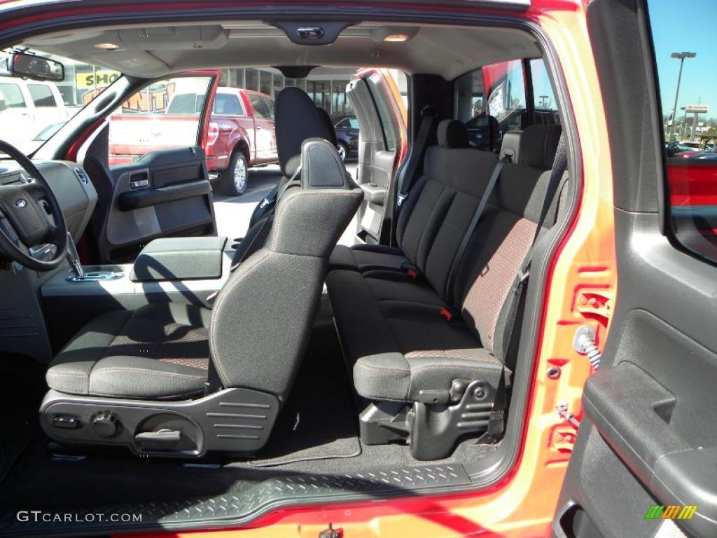 2007 F150 FX2 Sport SuperCab - Bright Red / Medium Flint photo #9