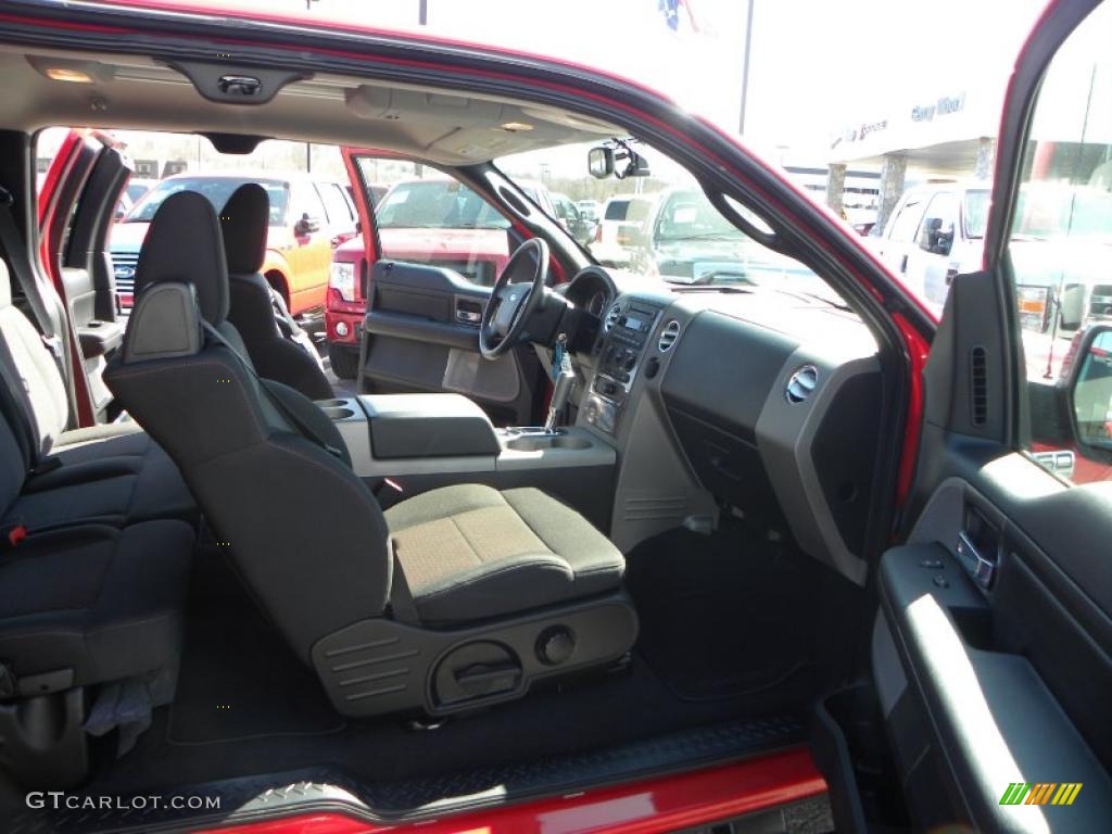 2007 F150 FX2 Sport SuperCab - Bright Red / Medium Flint photo #11