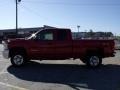 2010 Victory Red Chevrolet Silverado 2500HD LT Extended Cab 4x4  photo #2