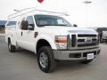 Oxford White - F250 Super Duty XL SuperCab 4x4 Chassis Photo No. 3