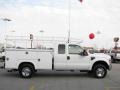Oxford White - F250 Super Duty XL SuperCab 4x4 Chassis Photo No. 4