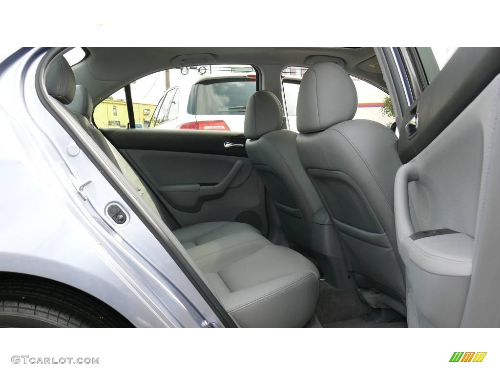 2008 TSX Sedan - Glacier Blue Metallic / Quartz Gray photo #14