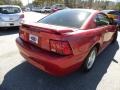 2001 Laser Red Metallic Ford Mustang V6 Coupe  photo #10