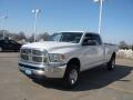 2010 Bright White Dodge Ram 3500 Big Horn Edition Crew Cab 4x4  photo #2