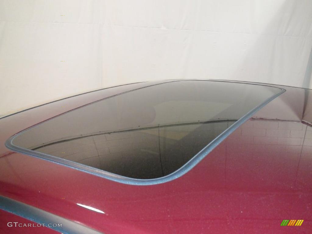 2008 Civic EX Sedan - Tango Red Pearl / Ivory photo #9