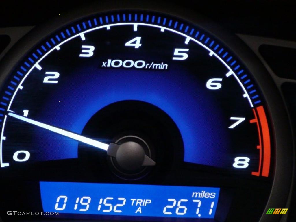 2008 Civic EX Sedan - Tango Red Pearl / Ivory photo #16