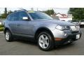 2007 Silver Grey Metallic BMW X3 3.0si  photo #2