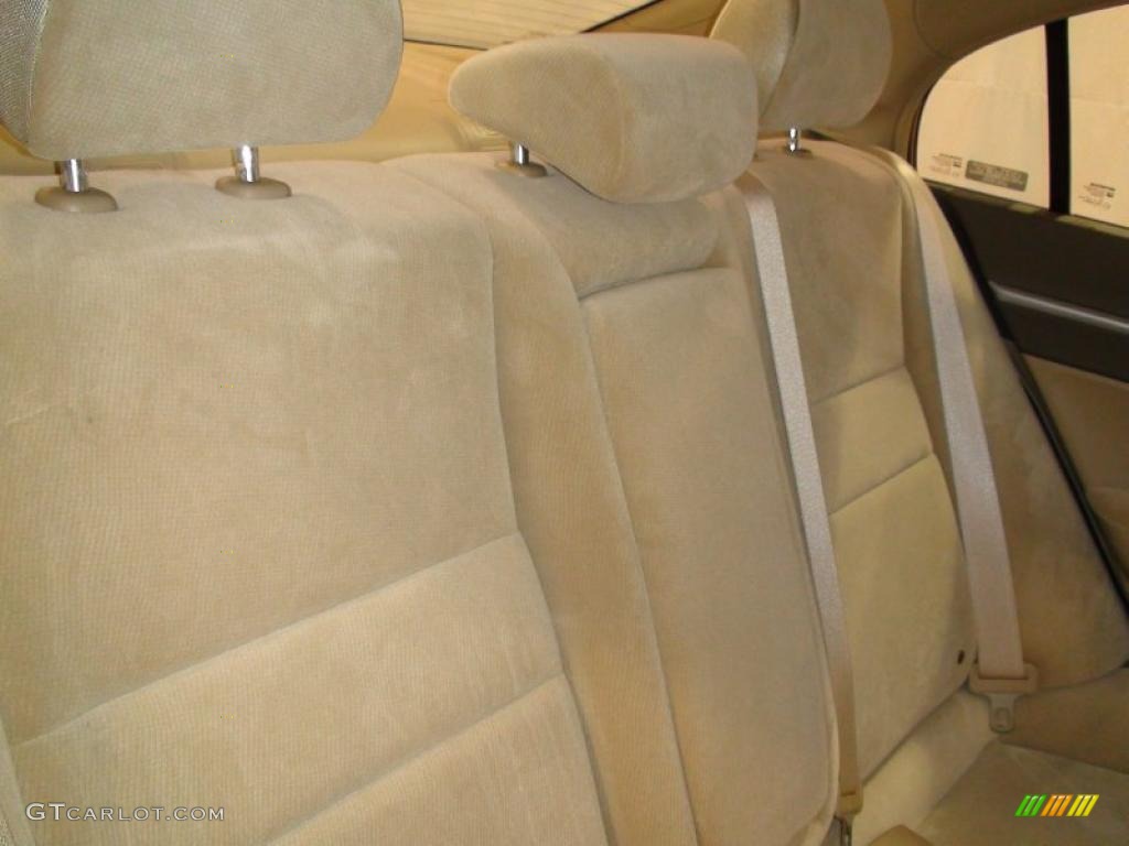 2008 Civic EX Sedan - Tango Red Pearl / Ivory photo #27