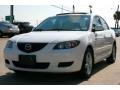 2006 Whitewater Pearl Mica Mazda MAZDA3 i Sedan  photo #11