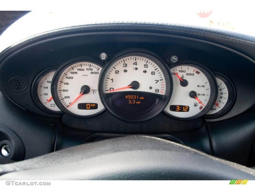 2004 Porsche 911 Carrera 4S Cabriolet Gauges Photo #26744793