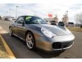 2004 Seal Grey Metallic Porsche 911 Carrera 4S Cabriolet  photo #9