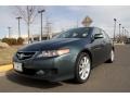 2006 Deep Green Pearl Acura TSX Sedan  photo #2