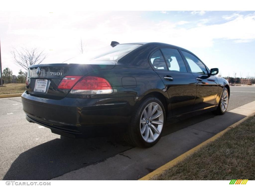 2007 7 Series 750i Sedan - Jet Black / Black photo #6