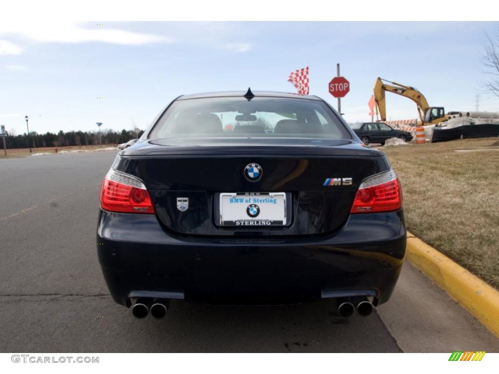 2008 M5 Sedan - Monaco Blue Metallic / Black photo #5