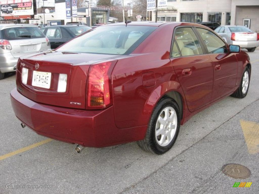 2007 CTS Sedan - Infrared / Cashmere photo #8
