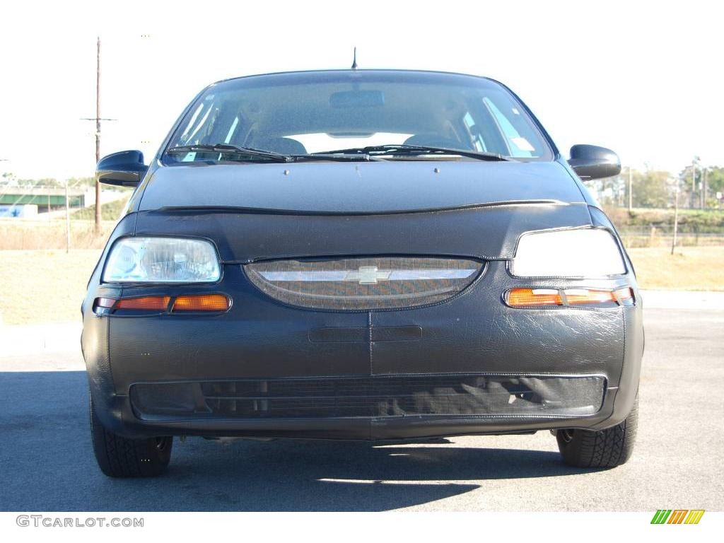 2004 Aveo Hatchback - Black / Gray photo #2