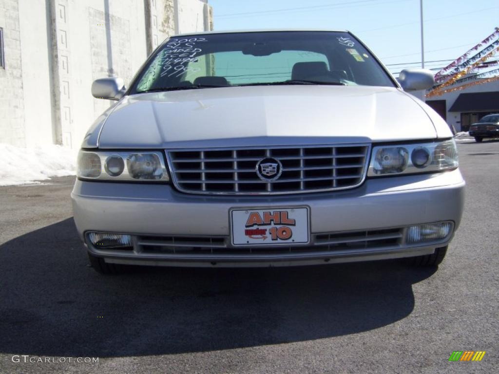 2002 Seville SLS - Sterling Silver / Dark Gray photo #2