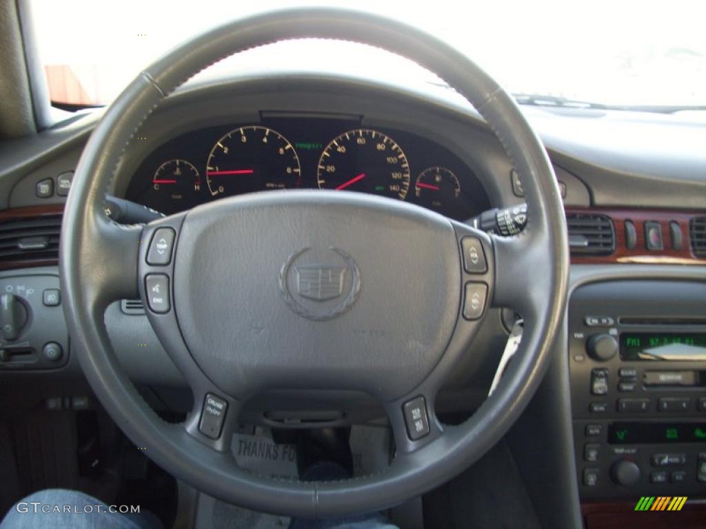 2002 Seville SLS - Sterling Silver / Dark Gray photo #5