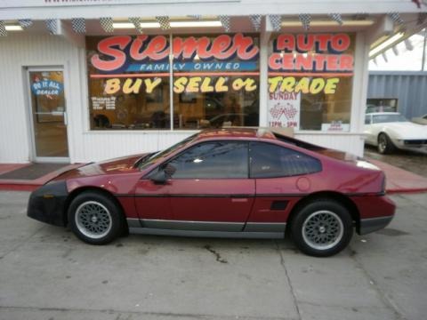 1987 Pontiac Fiero GT Data, Info and Specs