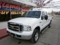 Oxford White - F250 Super Duty Lariat FX4 Crew Cab 4x4 Photo No. 3