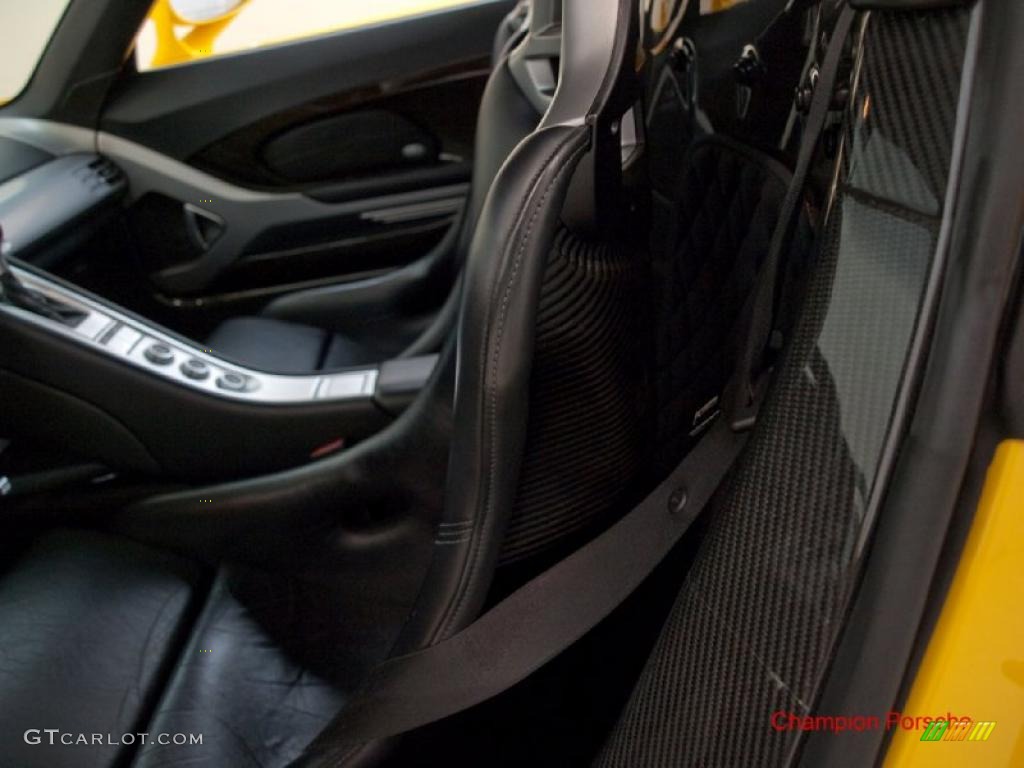 Dark Grey Natural Leather Interior 2005 Porsche Carrera GT Standard Carrera GT Model Photo #26756898