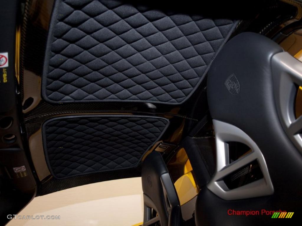 Dark Grey Natural Leather Interior 2005 Porsche Carrera GT Standard Carrera GT Model Photo #26756982