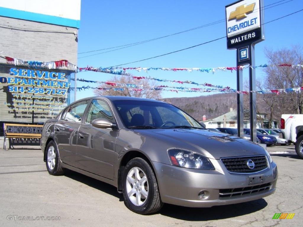 2006 Altima 2.5 S Special Edition - Polished Pewter Metallic / Blond photo #1
