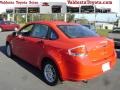 2008 Vermillion Red Ford Focus SE Sedan  photo #2