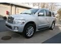 2008 Silver Indulgence Infiniti QX 56 4WD  photo #1