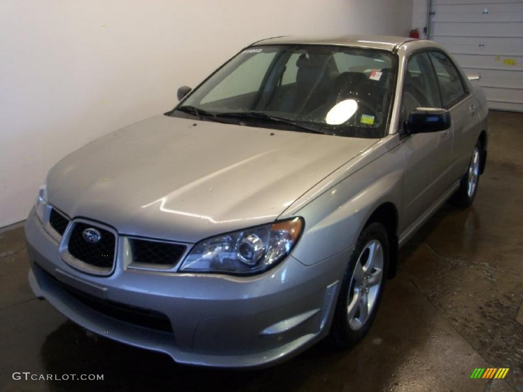 2006 Impreza 2.5i Sedan - Steel Gray Metallic / Anthracite Black photo #1