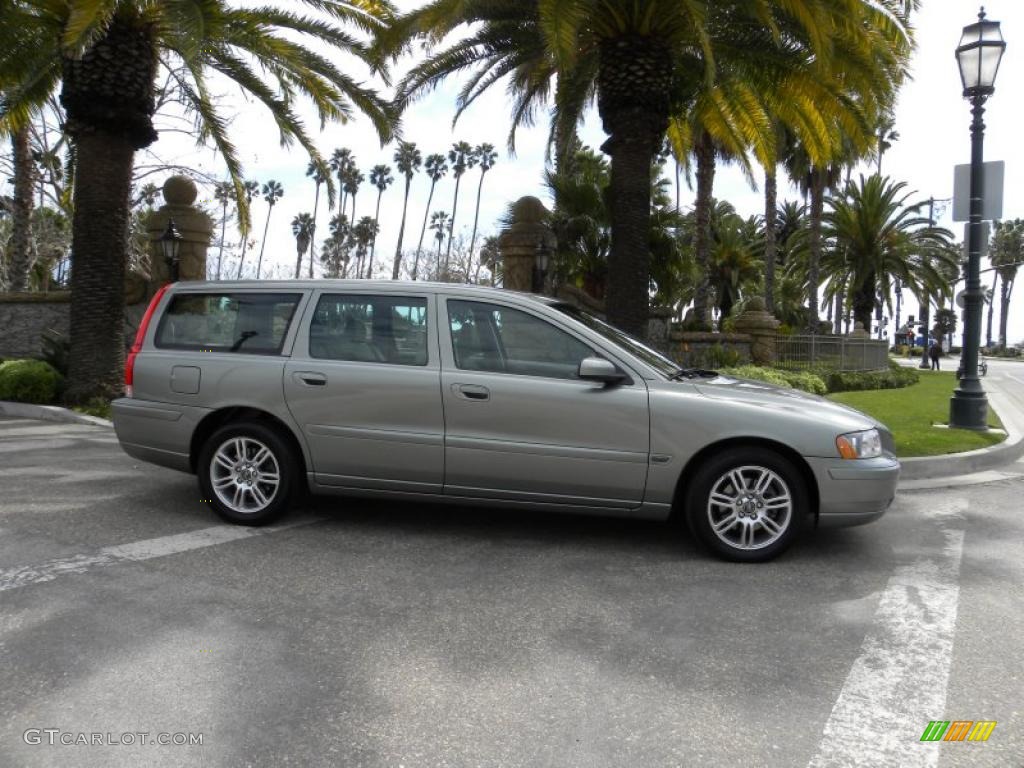 2006 V70 2.4 - Willow Green Metallic / Taupe photo #7