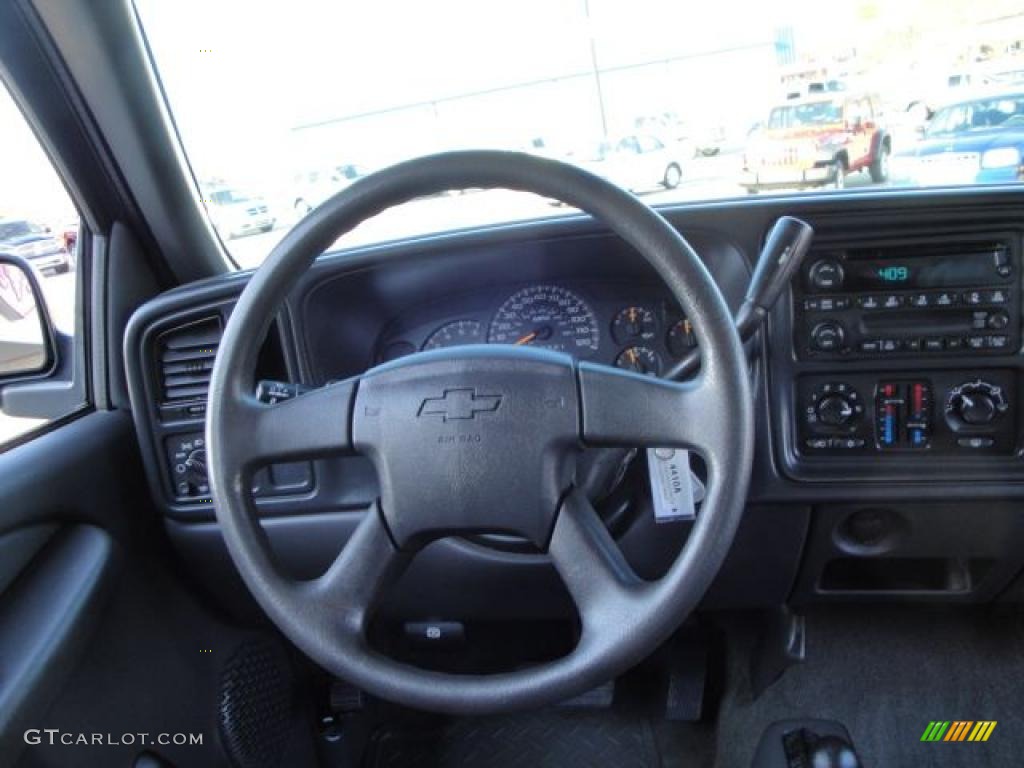 2006 Silverado 1500 LS Extended Cab 4x4 - Graystone Metallic / Dark Charcoal photo #16