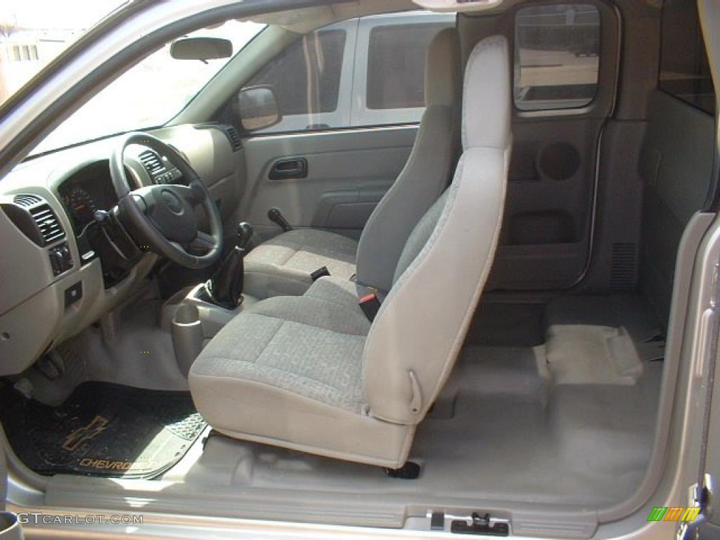 2006 Colorado LS Extended Cab 4x4 - Silver Birch Metallic / Very Dark Pewter photo #9