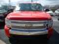 2007 Victory Red Chevrolet Silverado 1500 LS Extended Cab  photo #2