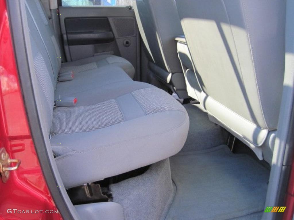 2006 Ram 1500 SLT Quad Cab 4x4 - Inferno Red Crystal Pearl / Medium Slate Gray photo #14